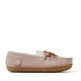 thumbnail image 3 of Fireside by Dearfoams Women's Alice Springs Genuine Shearling Moccasin Slipper, 3 of 6