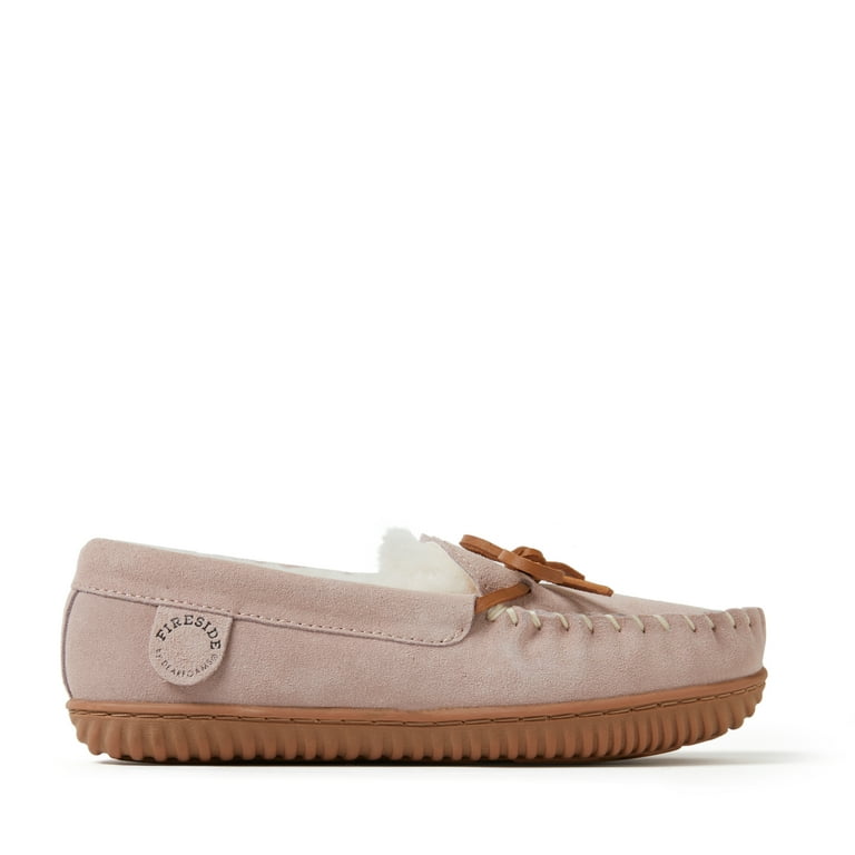 Dearfoam moccasin slippers online womens