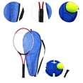thumbnail image 6 of GARENDE Tennis Racket Portable Professional Tennis Training Ball with String Kids Red, 6 of 9