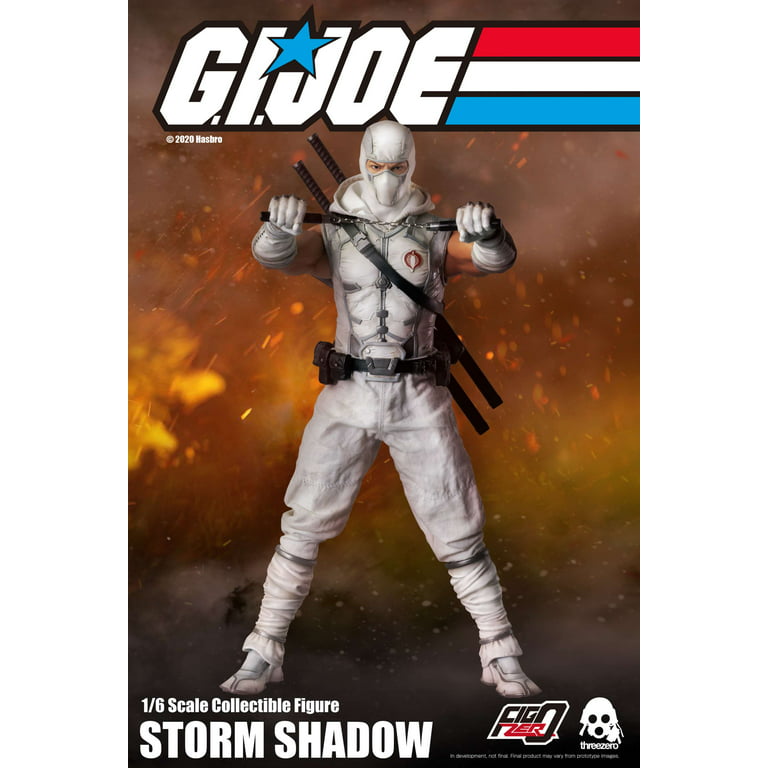 15.25 Gray and Black Threezero X Hasbro G.I. Joe Storm Shadow