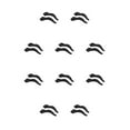 thumbnail image 2 of Minnieouse Paquete de 10 soportes para anteojos, retenedores de mangas, accesorios livianos para anteojos Type3 NO3, 2 of 6