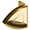 Brass/chrome, variant on CRL CA90SBR Brass/Chrome Accents Cathedral Wall Bracket