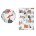 thumbnail image 5 of Yayeee Garden Flag 28" x 40" Double Sided Outdoor Yard Lawn Holiday Decorations, Beige Snow Houses, 5 of 6