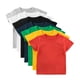 thumbnail image 2 of 27kids ropa para niños verano niños camiseta de manga corta camisa coreana color sólido sin patrón ropa para niños, 2 of 6