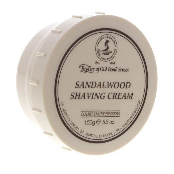 Taylor of Old Bond Street Sandalwood Shaving Cream, 5.3 oz