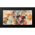 thumbnail image 2 of Marzari, Tebo 24x14 Black Modern Framed Museum Art Print Titled - Quartieri di Rio, 2 of 5
