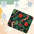 thumbnail image 3 of Christmas Crutches Gaming Mouse Pad, Desk Mat, Square 8.3x9.8 Inch Non-Slip Rubber Bottom Printed for Office and Gaming, 3 of 6