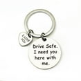 thumbnail image 4 of Fashionable Stainless Steel Keychain for Father and Daughter Gifts, 4 of 6
