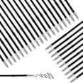 thumbnail image 1 of 30 Pieces Retractable Pen Refills Universal Gel Ink Refill 1.0 mm Medium Point Ballpoint Pen Refills Black Ink Refills Replacement, 9.9 cm Long, 1 of 7