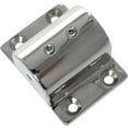 thumbnail image 3 of ABCISI Pair of 316SS Marine Grade Casting Boat Yacht Hand Rail Fitting 90 Degree Rectangle Stanchion Base Mount Hardware for 7/8''(22mm) Tube, 3 of 6