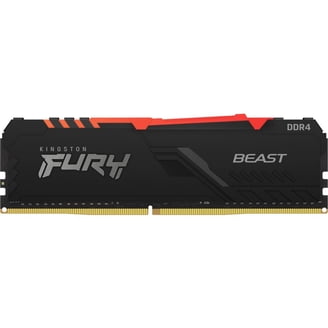 Kingston 16GB (1x16GB) DDR5 6000MT/s CL30 FURY Beast Black XMP