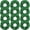 Green, variant on 12 count Sequin Scrunchies Bridesmaid Scrunchies Elastics Ponytail Holders Hair Wrist Ties Bands Cloth Scrunchies for Show Gym Dance Party Club Girl Women