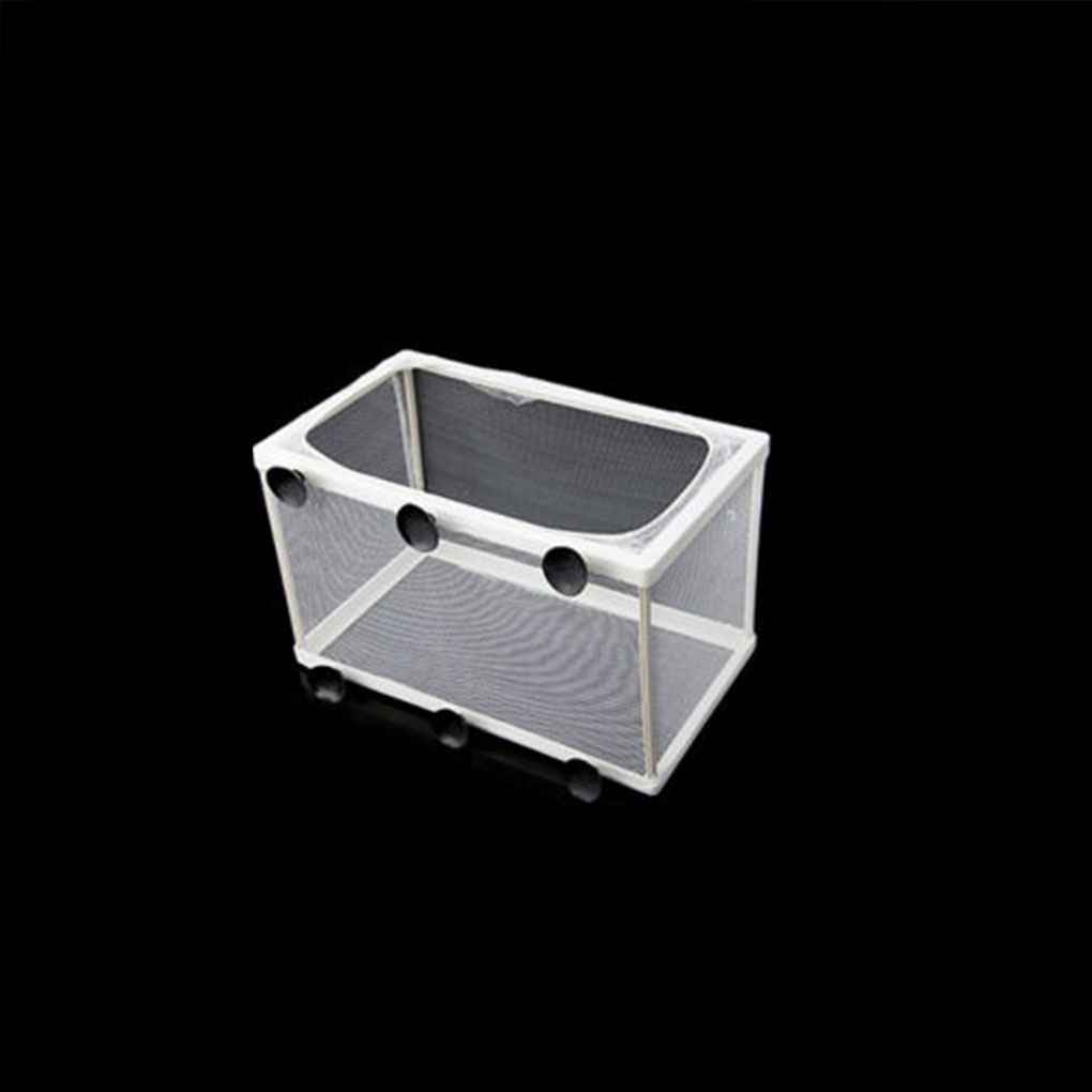 Aquarium Fish Tank Guppy Breeding Breeder Fish Baby Gauze Trap Box