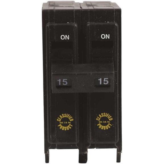 Eaton CHQ215 CH Series 120/240-Volt 15 Amp Double-Pole Classified Circuit Breaker