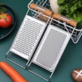 thumbnail image 6 of Visland Handheld Vegetable Slicer Cutter,Stainless Steel Vegetable Chopper Slicer Vegetable Cutter Shredder Cheese Grater for Kitchen,Vegetables, Fruits, 6 of 8