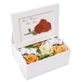 thumbnail image 1 of AMERTEER Artificial Rose Soap Flowers Photo Frame Box Set Handmade Birthday Gift Decor, 1 of 8