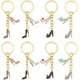 thumbnail image 1 of 8 llaveros colgantes con forma de zapatos de tacón alto, de esmalte, con anilla de hierro. Llaveros de moda para mujer., 1 of 4