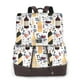 thumbnail image 1 of Easygdp Wine Bottles Glasses Mochila de Cuero para Mujeres, Bolso de Hombro, Bolsos de Mano de Moda para Trabajo y Viajes, 1 of 4