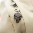 thumbnail image 4 of Set of 10 | Punisher Skull Zipper Pull, Pendent, Necklace, Earring, Charm, Keychain, etc, 4 of 9