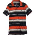 thumbnail image 1 of Ecko Unltd. Polo de rugby a rayas para hombre, naranja, XXL, 1 of 1