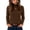 Coffee #34, variant on DORKASM Women's Sweaters Turtleneck Lightweight Comfort Blouses Long Sleeve Slim Fit Ribbed Knit Comfy Bottoming Shirts Fall Winter Casual Stretch Pullover Hot Pink XL