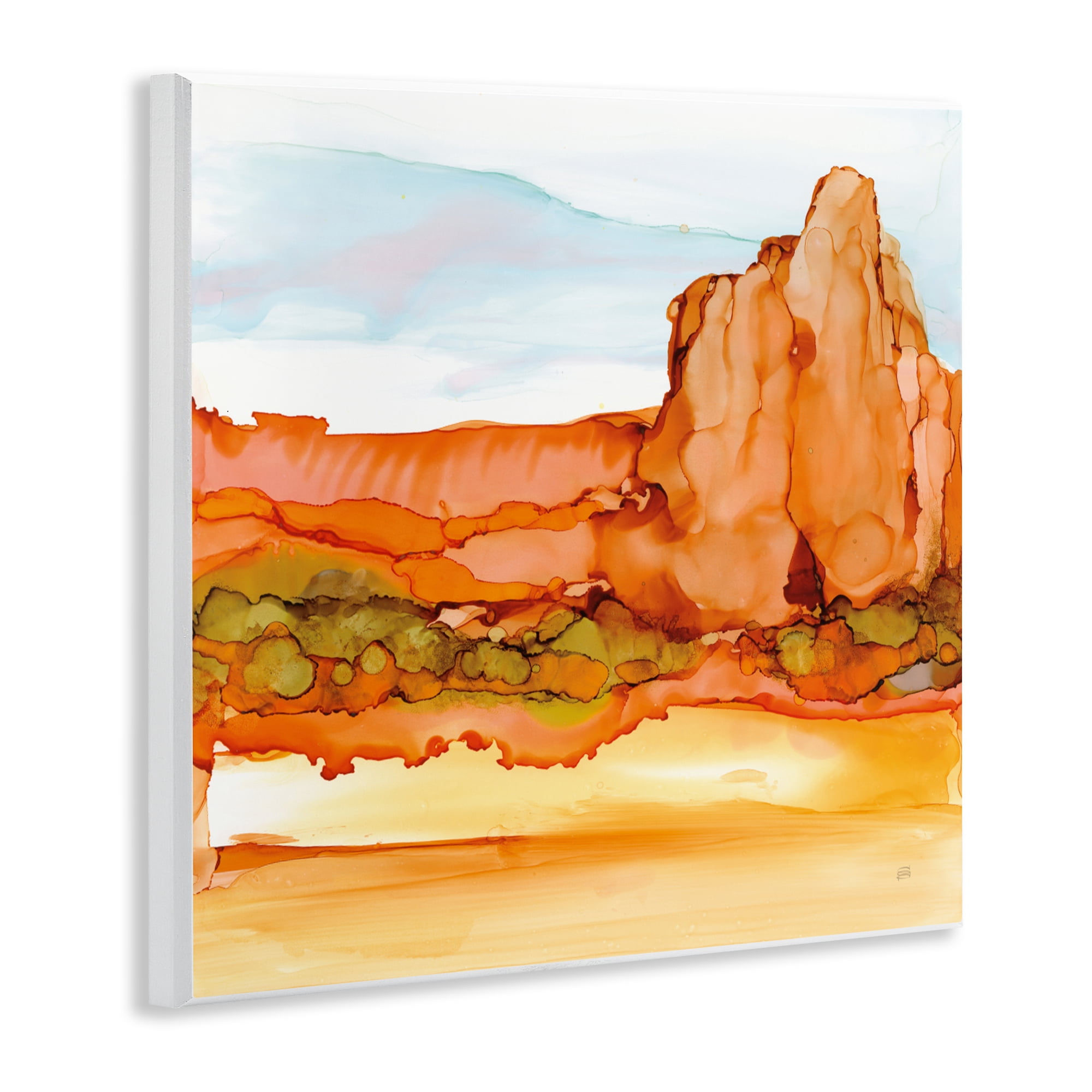 Stupell Industries Earthy Desertscape Illusion Wall Plaque Art, design by Chris Paschke