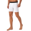 thumbnail image 4 of Bóxers para hombres INSPIRE CHIC, bóxer con abertura, cintura segura, tela elástica, 34 blanco, 4 of 6