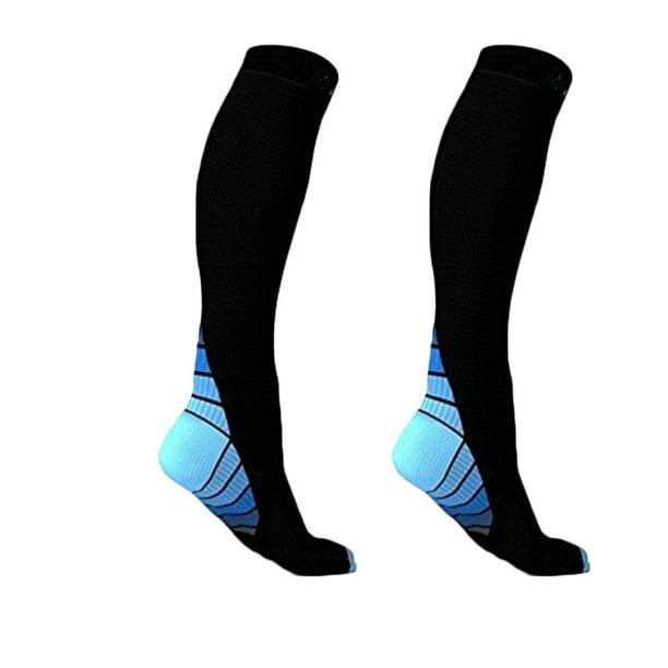 High Compression Nylon Socks Prevent Swelling Elastic Leg Support ...