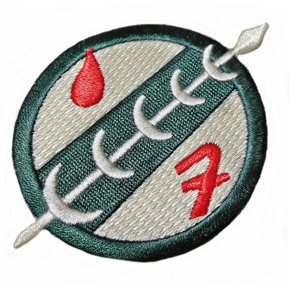 Star Wars Boba Fett Family Logo 3" Wide Embroidered Patch