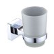 thumbnail image 1 of 2 uds vidrio esmerilado y soporte para cepillo de dientes de acero inoxidable 18/10 Wa, 1 of 3