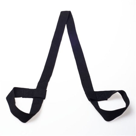 Portable Canvas Exercise  Gym Workout Amp Yoga Shoulder Strap  Fitness Belt  Yoga Mat Sling Carrier BLACK
