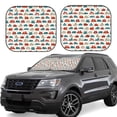 thumbnail image 1 of Balery Artoon Car Parasol para parabrisas de coche de 2 piezas | Parasol plegable para parabrisas delantero de coche para la mayoría de sedanes-Large, 1 of 6