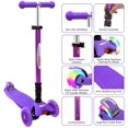 thumbnail image 2 of Scooters Deluxe ChromeWheels 4 Ajustes Plegable 132lb 3 Ruedas LED Infantil Morado Chrome Wheels CW4858545, 2 of 2