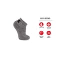 thumbnail image 2 of Calcetines Under Armour para niños, paquete múltiple, cuartos blancos, 4-6 EE. UU., 2 of 5