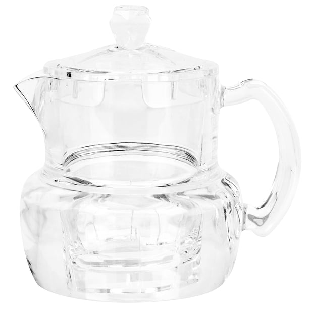 Tarro de miel acrílico, bote de miel reutilizable con asa, contenedor de miel con tapa, dispensador de jarabe de miel