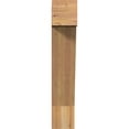 thumbnail image 2 of Ekena Millwork 6"W x 24"D x 32"H Traditional Block Rough Sawn Bracket, Western Red Cedar, 2 of 25