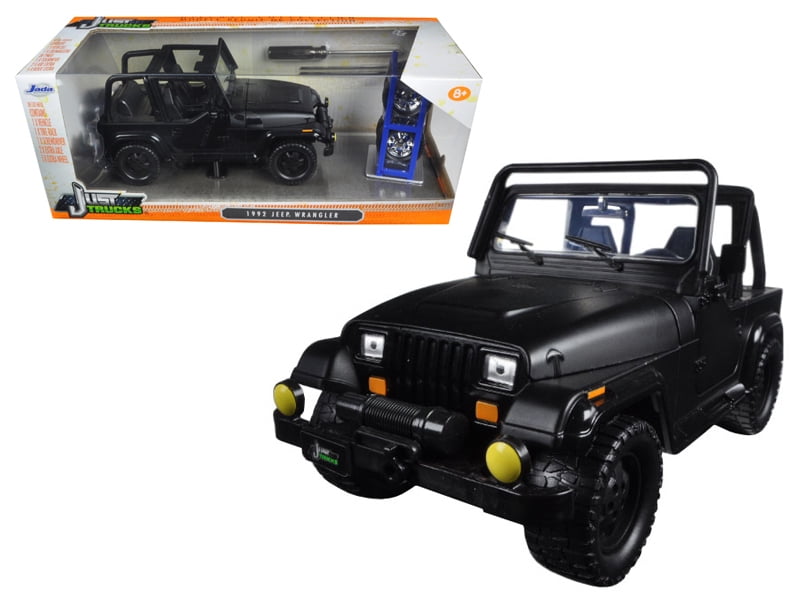 jeep wrangler diecast black