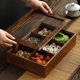 thumbnail image 4 of Tazones de almacenamiento para el hogar Tazones de frutas Tazones de frutas secas Caja de almacenamiento con tapa Sala de estar Mesa de café Plato de dulces Bocadillos para el hogar moderno3 JFHHH pequeña, 4 of 5