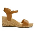 thumbnail image 2 of DREAM PAIRS Women's Open Toe Buckle Ankle Strap Platform Wedge Sandals, 2 of 6