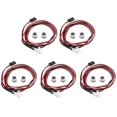 thumbnail image 5 of 5PCS 2LED 5mm Headlights RC Accessory LED Lights for 1/10 Model Drift Car Vehicle, Red, 5 of 5