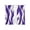 Purple, variant on Blue Moire Sheer Curtains 84 Inch Length 2 Panels Set, Classic Modern Abstract Art Elegant Voile Window Treatment Rod Pocket Curtains Sheers Drapes for Bedroom/Living Room/Kitchen 52"x84"x2