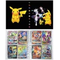 thumbnail image 2 of Trading Card Holder Card Album Binder, Protection Folder Book Collectible Card Album, 4-Pocket with 30-Pages 240-Trading Cards Capacity, Present for Children(CK7), 2 of 6