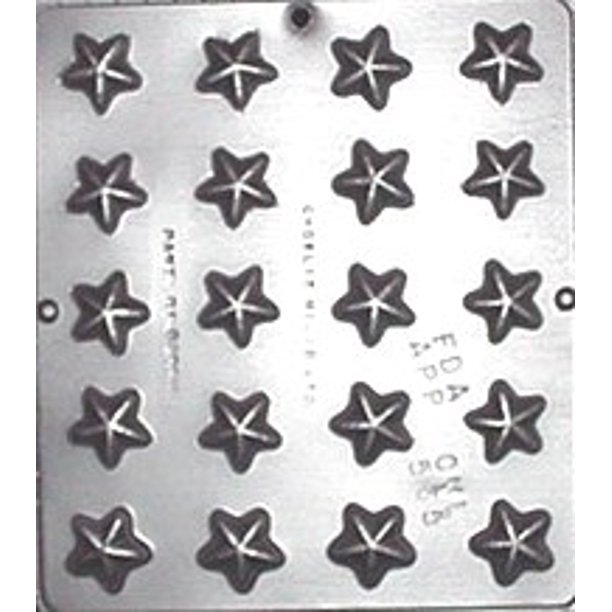535 Stars Chocolate Candy Mold