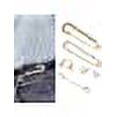 thumbnail image 7 of 5 Pcs Fashion Pearl Brooch,Sweater Shawl Clip Double Faux Pearl Brooches Waist Pants Extender Safety Pins, 7 of 7