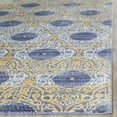 thumbnail image 3 of SAFAVIEH Valencia Raschelle Geometric Polyester Area Rug, Lavender/Gold, 4' x 6', 3 of 8
