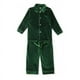thumbnail image 1 of Pijamas de terciopelo rojo para niños, conjuntos de pijamas navideños a juego para la familia, para bebés, niños y niñas, 1 of 5