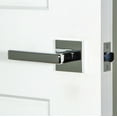 thumbnail image 6 of Viaggio Qadlus_Prv_234_Lh Quadrato Left Handed Solid Brass Privacy Door Lever Set -, 6 of 7