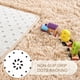 thumbnail image 5 of Alfombra Noahas Fluffy Beige de 120 x 180 cm para dormitorio y sala de estar, 5 of 7