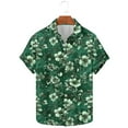 thumbnail image 2 of AHTJRT Stylish Men's Camouflage Print Button Down Short Sleeve Shirt Multicolor S, 2 of 5