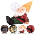 thumbnail image 5 of VAINECHAY Knome Garden Gnomes Statues Decor Outdoor Large Decorations with Solar Light for Patio Balcony Yard Lawn Ornaments, 5 of 8